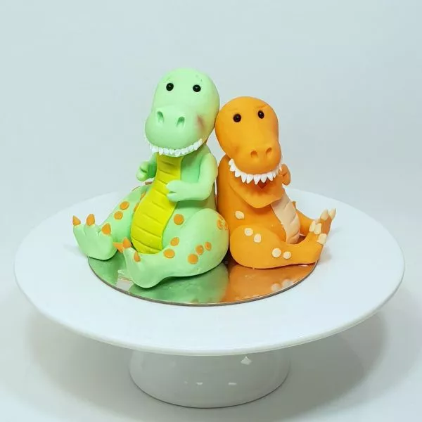 Playful dinosaurs