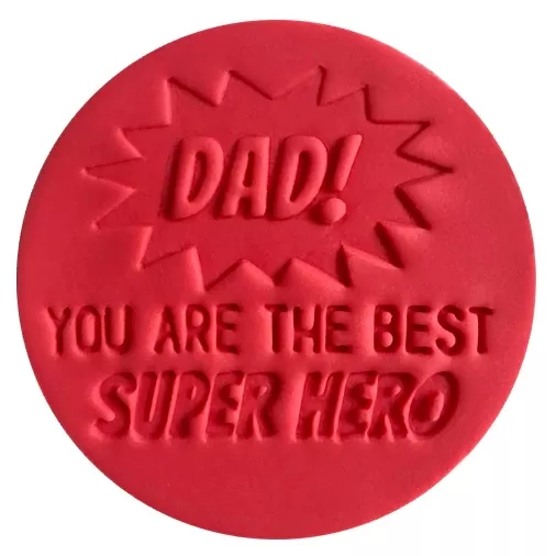 DAD! You Are The Best Super Hero Embosser