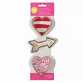 Hearts and Arrows Cookie Cutter Set