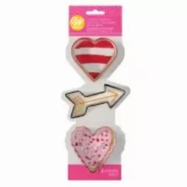 Hearts and Arrows Cookie Cutter Set