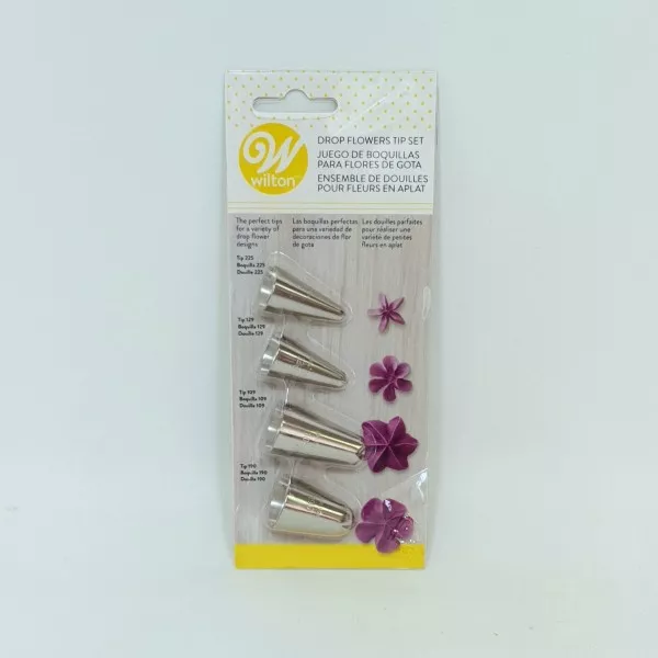 Wilton Drop Flower Tip Set