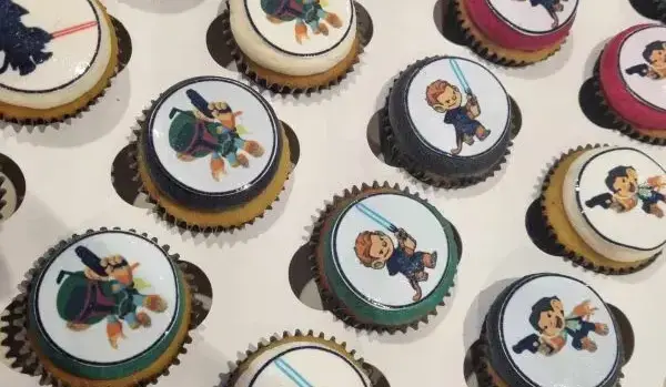 Custom edible image cupcakes Auckland