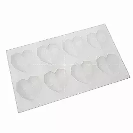 Geo Hearts Silicone Mould