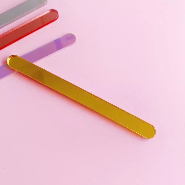 Mirrored Gold Cakesicle Stick