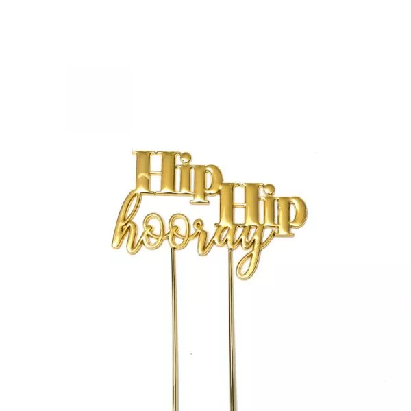 Gold Hip Hip Hooray