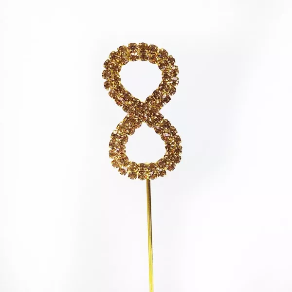 GoBake Diamante Gold 8 Topper
