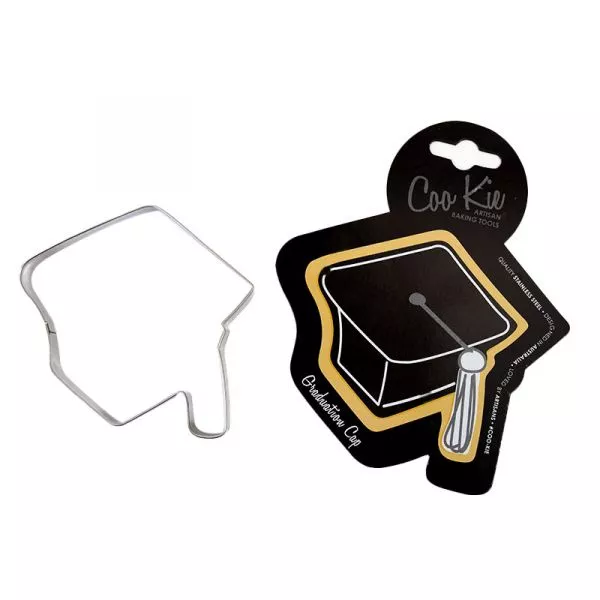Coo Kie Graduation Cap Cookie Cutter