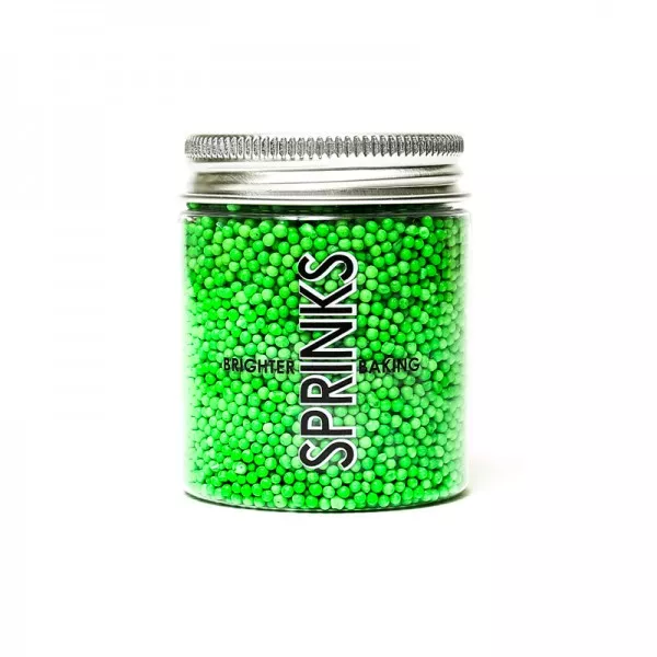 Sprinks Green nonpareils