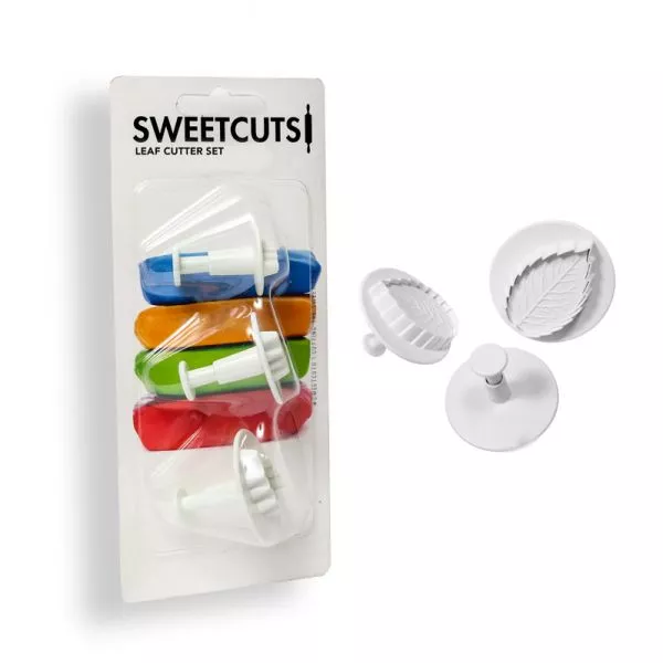 SweetCuts Rose Leaf Plunger Cutter