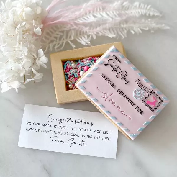 Little Biskut Santa Envelope Cutter and Debosser