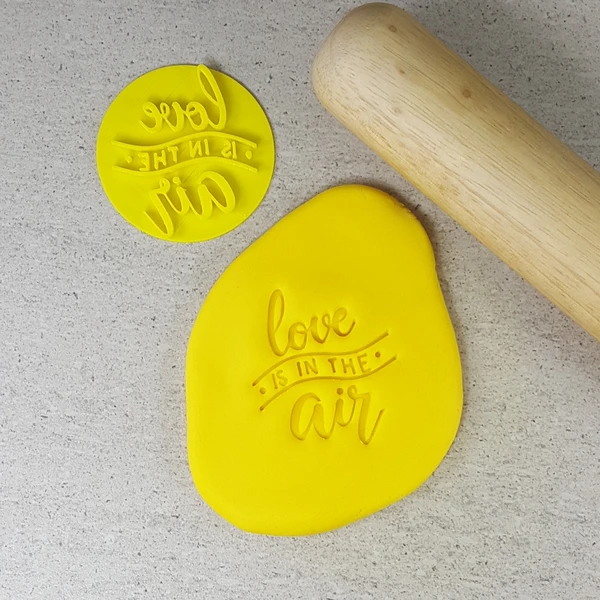 Custom Cookie Cutters Love Is In The Air Embosser