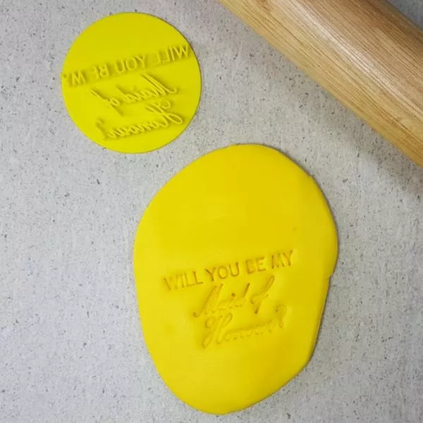 Custom Cookie Cutters Will You Be My Maid of Honour