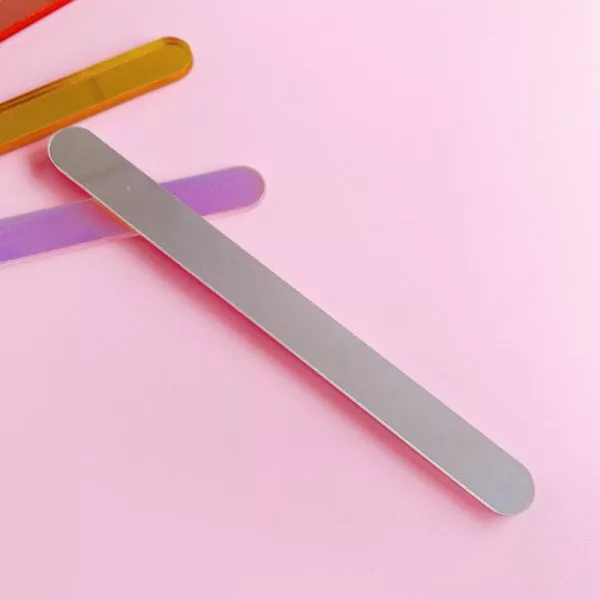 Mirror Silver Cakesicle Stick