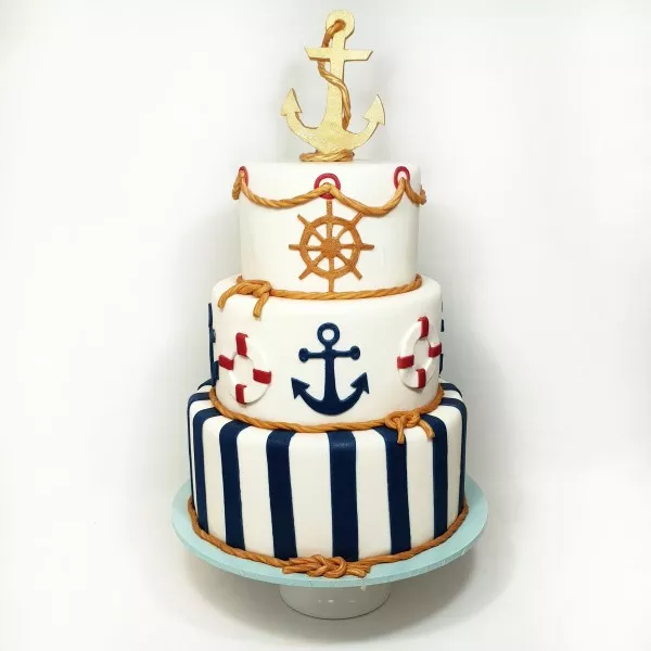 3 tier nautical