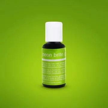 Neon Brite Green Liqua-Gel Food Coloring 20ml