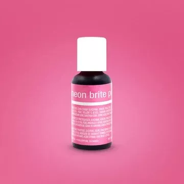Chefmaster Neon Brite Pink LiquaGel Food Coloring 20ml