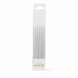 Ombre Silver Candles