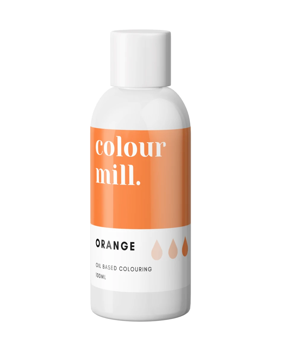 Oil Based Colouring 100ml Orange