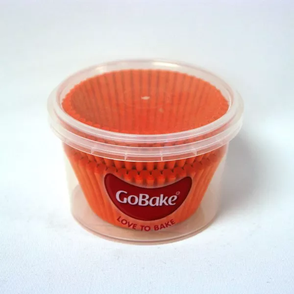 Orange Baking Cups