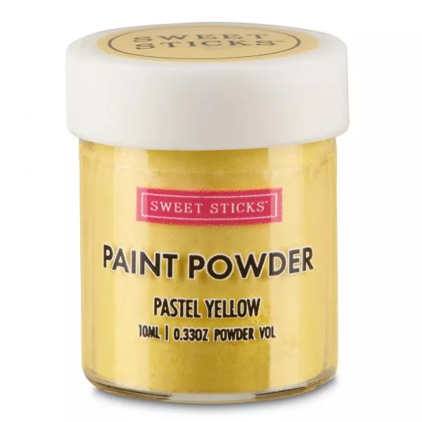 Sweet Sticks Pastel Yellow Paint Powder