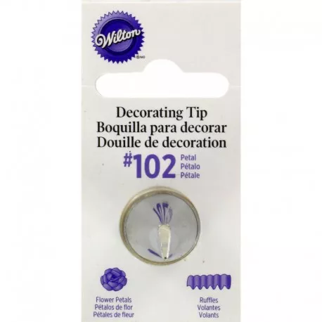 Wilton 102 petal tip