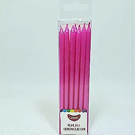 Pearl Pink Tall Candles