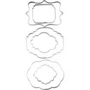 Wilton Plaque cut-outs set
