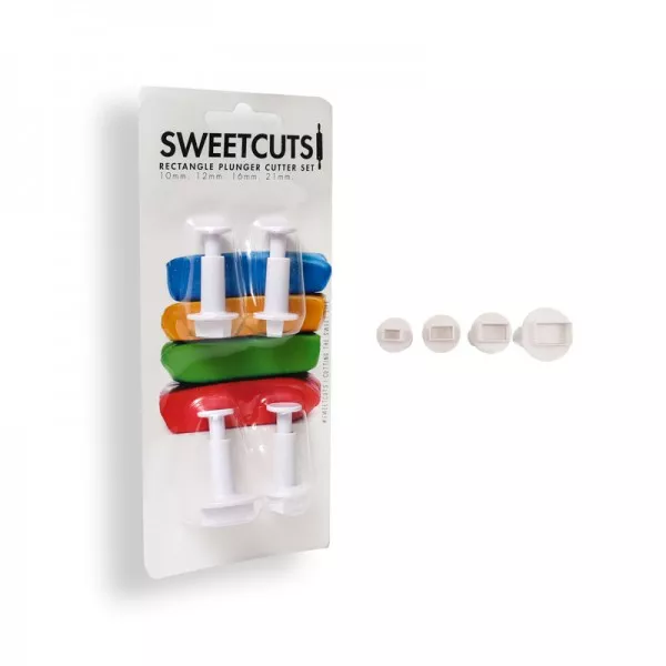 SweetCuts Rectangle Plunger Cutters
