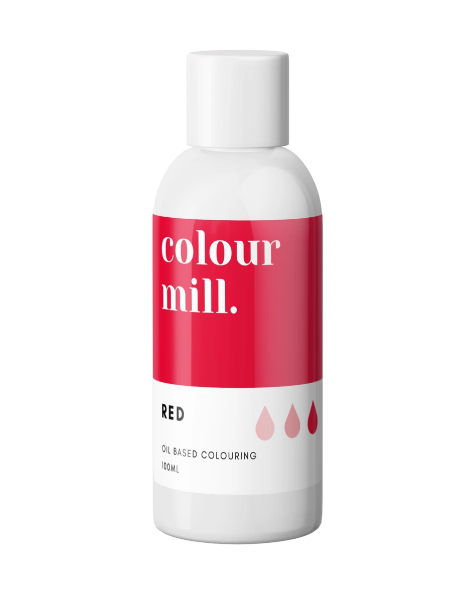 Oil Based Colouring 100ml Red