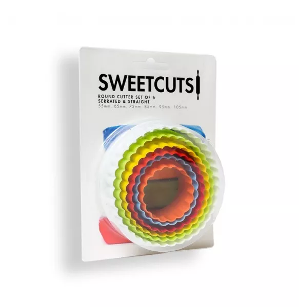 SweetCuts Circle Cutters Set of 6