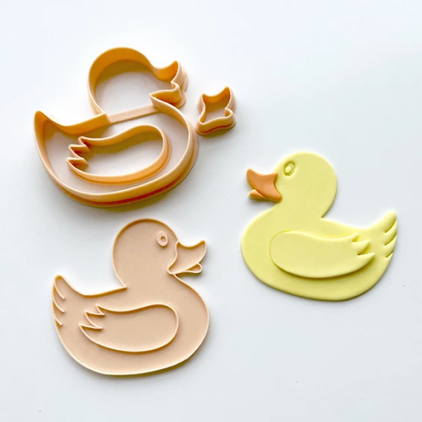 Shop Rubber Ducky Cutter & Embosser Custom Cookie Cutters Coast Cakes
