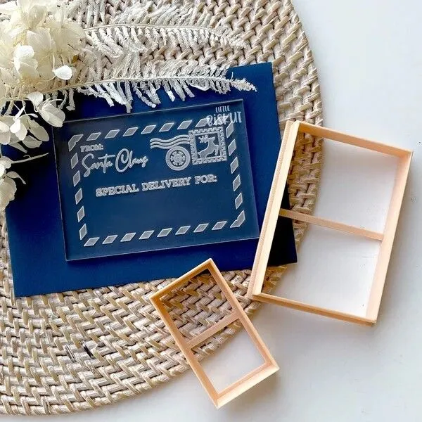 Little Biskut Santa Envelope Cutter and Debosser