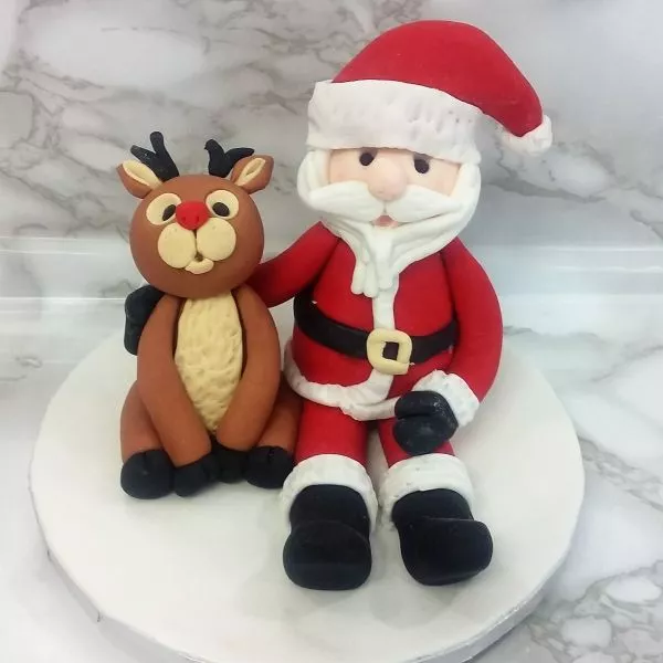 Santa and Rudolph