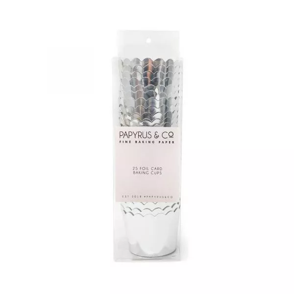 Papyrus and Co Silver foil Baking cups