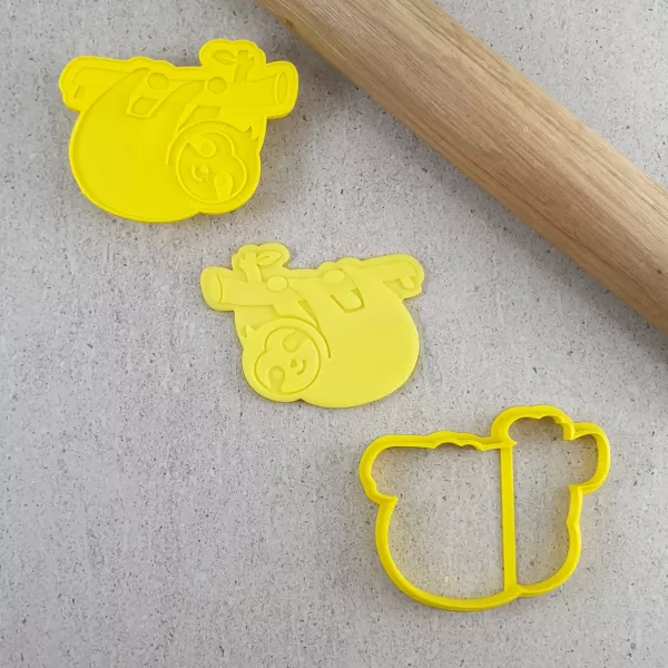 Custom Cookie Cutters Sloth Cutter & Embosser