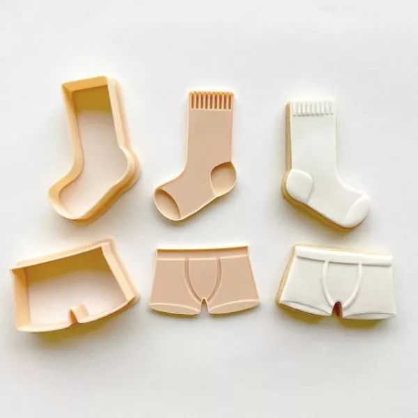 Socks and Jocks Cutter & Embosser Set