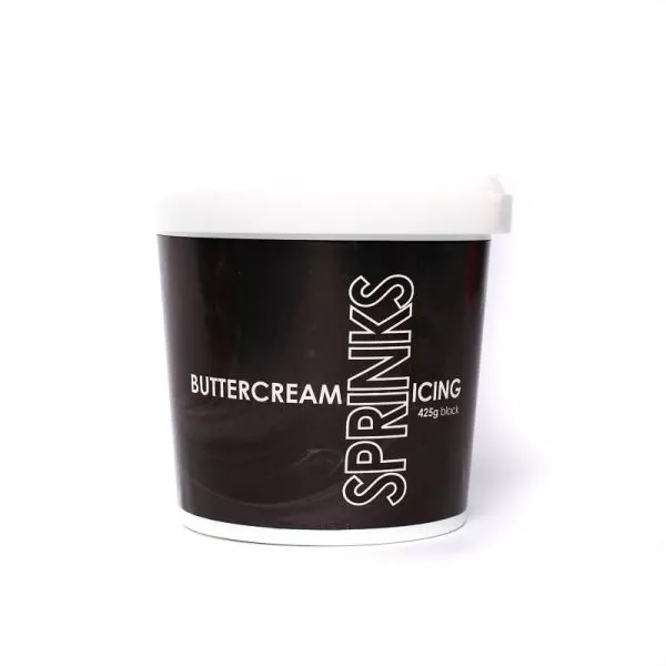 Sprinks Black Buttercream Icing