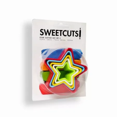 SweetCuts Star Cutters (Set of 5)