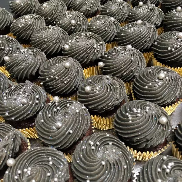 Starry Night Cupcakes