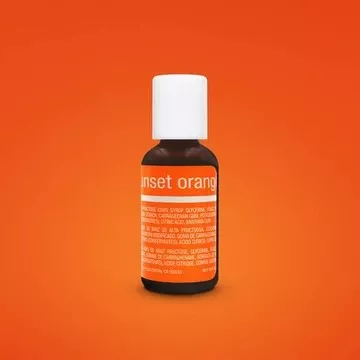 Chefmaster Sunset Orange LiquaGel Food Coloring 20ml
