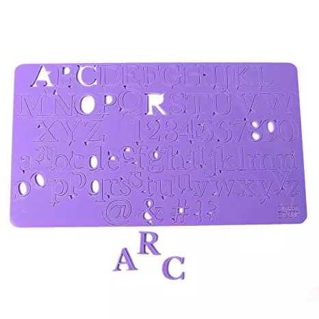 Sweet Stamp Classic Set - Uppercase Lowercase and Numbers