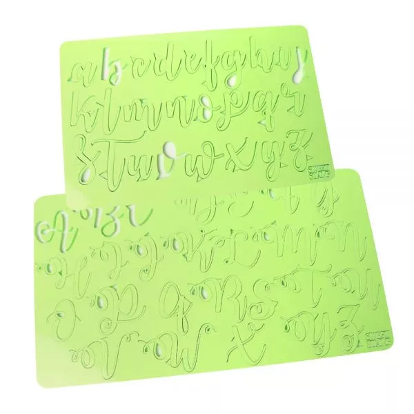 Sweet Stamp Curly Letters Set