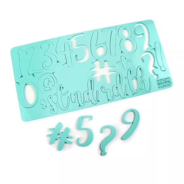 Sweet Stamp Handwritten Numbers Set