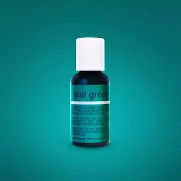Chefmaster Teal Green LiquaGel Food Coloring 20ml
