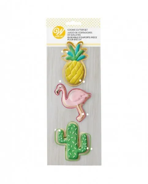 Wilton Tropical cookie cutters
