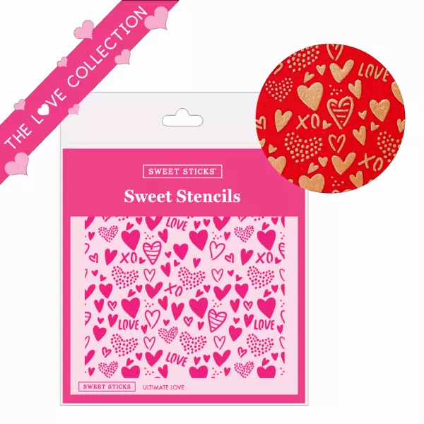 Sweet Sticks Ultimate Love Stencil