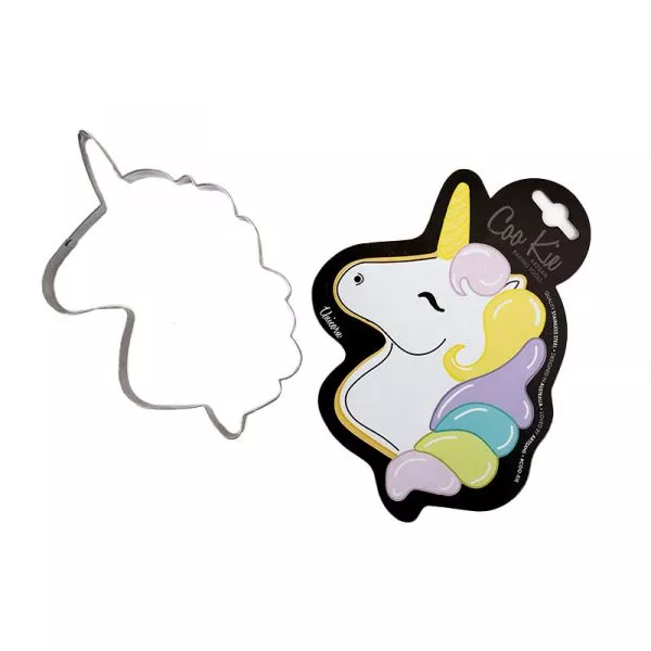 Coo Kie Large Unicorn Head Cookie Cutter