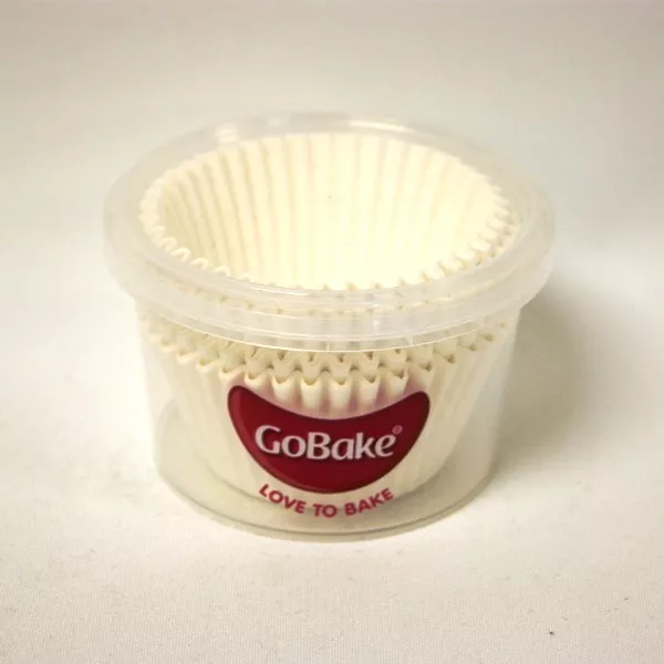 GoBake White Baking Cups