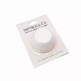 White Greaseproof Baking Cups (100 pack)