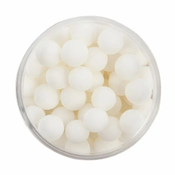 Sprinks 8mm Matte White Cachous